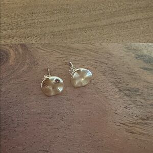 Gorjana Silver Sand Dollar Stud Earrings - Women's Jewelry